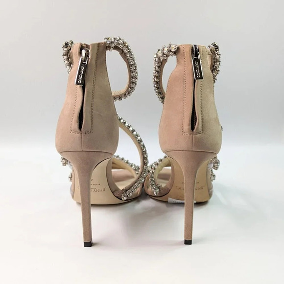 Jimmy Choo Women's Josefine 100 Crystal Heel Sandal Size 36 MSRP $2,195 **READ** - Picture 9 of 12